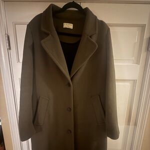Z Supply Women's Trench Coat in Olive